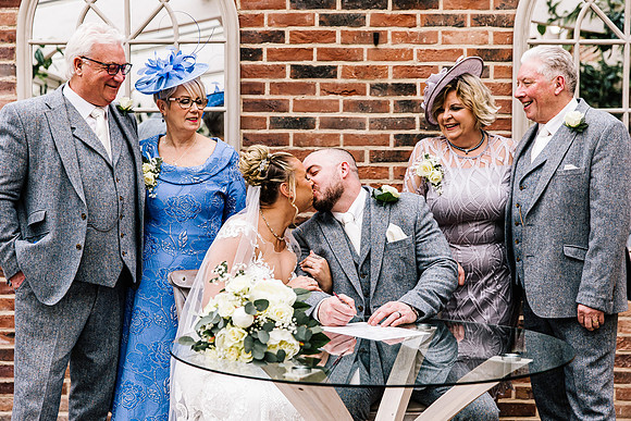 Foxtail Barns Wedding Photography - Kate & Jonathon-354