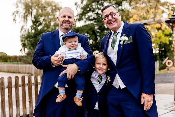 Hanbury Barn Wedding Photography - Laura & Phil-418
