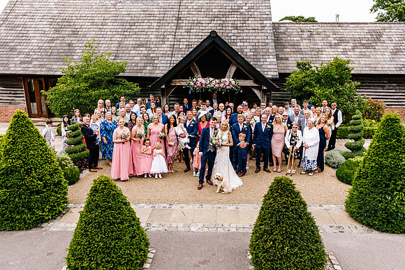Sandhole Oak Barn Wedding Photography - Caitlin & Shane-497
