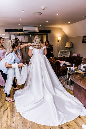 Manor House Hotel Wedding Photography - Megen & Dan-206