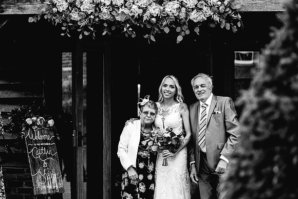 Sandhole Oak Barn Wedding Photography - Caitlin & Shane-575