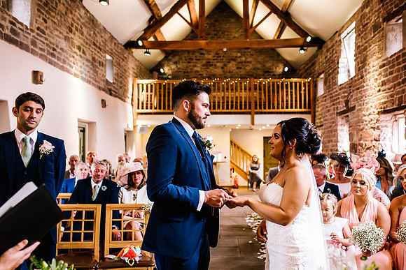 The Ashes Barns Wedding - Emma & Alistair-359
