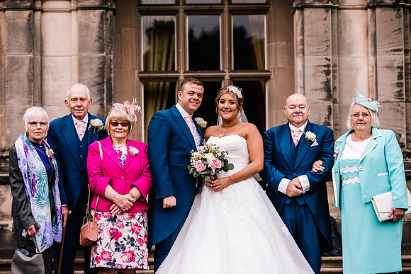 Keele Hall Wedding Photography - Tasha & Rhys-537