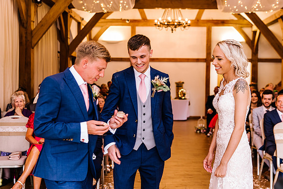 Sandhole Oak Barn Wedding Photography - Caitlin & Shane-348