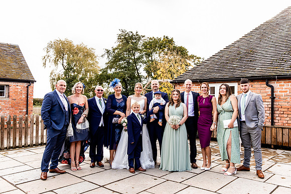 Hanbury Barn Wedding Photography - Laura & Phil-516