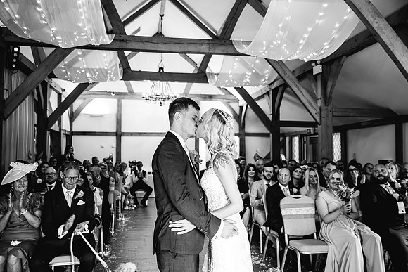 Sandhole Oak Barn Wedding Photography - Caitlin & Shane-367