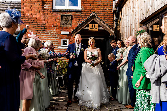 Hanbury Barn Wedding Photography - Laura & Phil-386