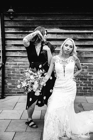 Sandhole Oak Barn Wedding Photography - Caitlin & Shane-484