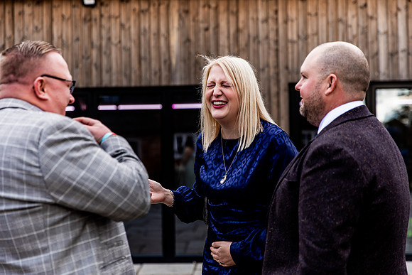 Hanbury Barn Wedding Photography - Laura & Phil-415