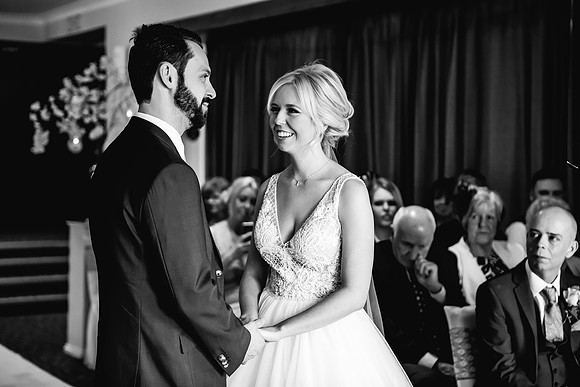 Three Horseshoes Wedding Photography - Staffordshire Weddding Photographer - Laura & Louis-263