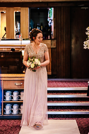 Three Horseshoes Wedding Photography - Staffordshire Weddding Photographer - Laura & Louis-243