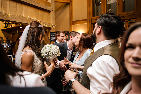The Oak Tree Of Peover Wedding Photography - Nikki & Tom.-372