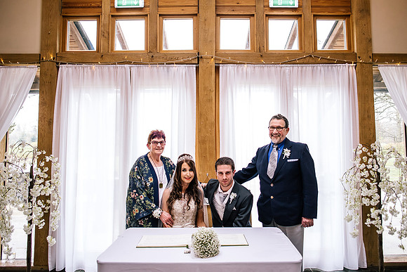 The Oak Tree Of Peover Wedding Photography - Nikki & Tom.-342