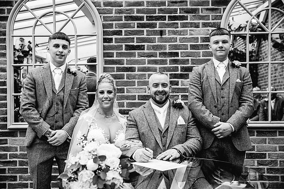 Foxtail Barns Wedding Photography - Kate & Jonathon-357