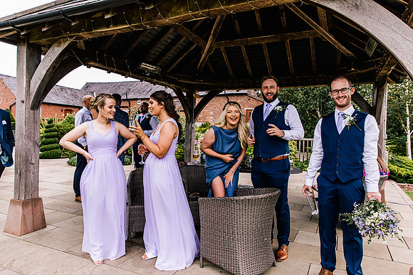 Sandhole Oak Barn Wedding Photography - Becky & Sam-404