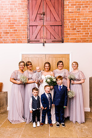 Hanbury Barn Wedding Photography - Hannah & Adam-447