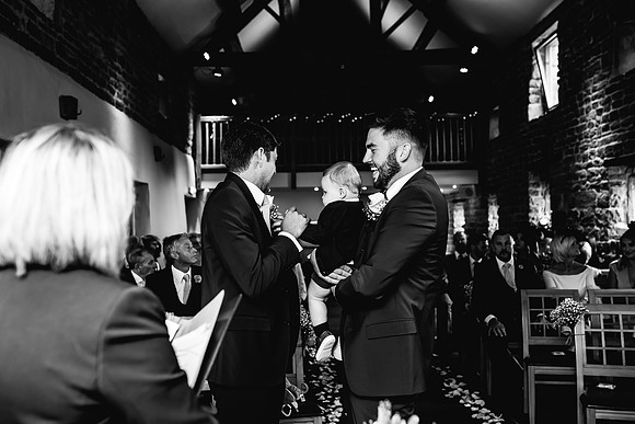 The Ashes Barns Wedding - Emma & Alistair-323