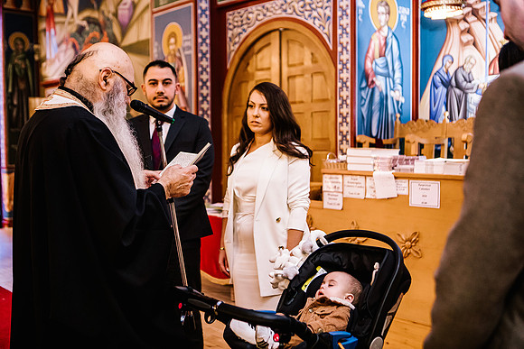 Greek Orthodox Cheristening - Staffordshire Event Photography-70