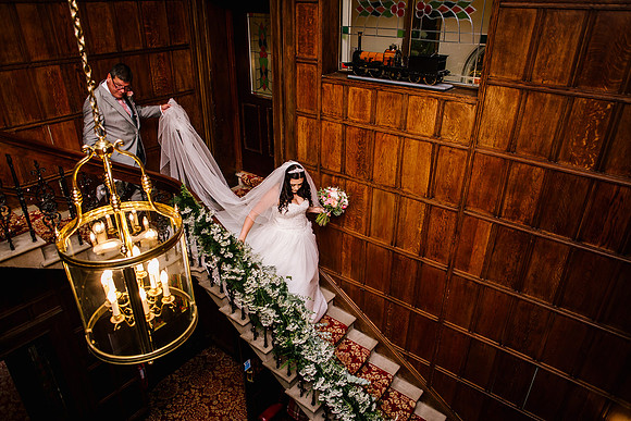 Upper House Barlaston Wedding Photography - Danielle & Alex-340