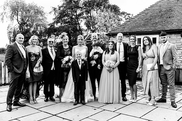 Hanbury Barn Wedding Photography - Laura & Phil-515