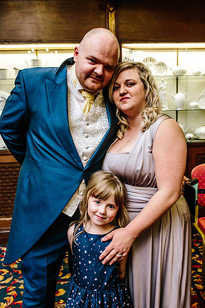 Keele Hall Wedding Photography - Katie & Simon-615