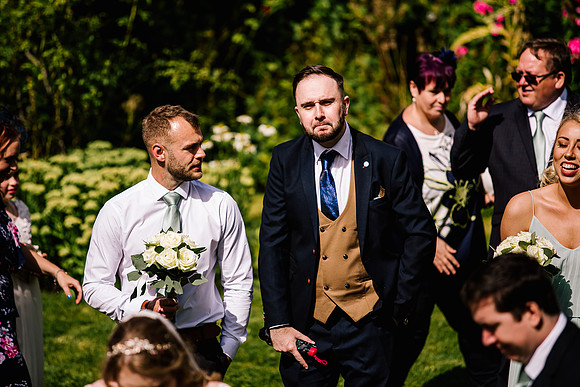 Eyam Hall Wedding Photography - Amanda & John-383