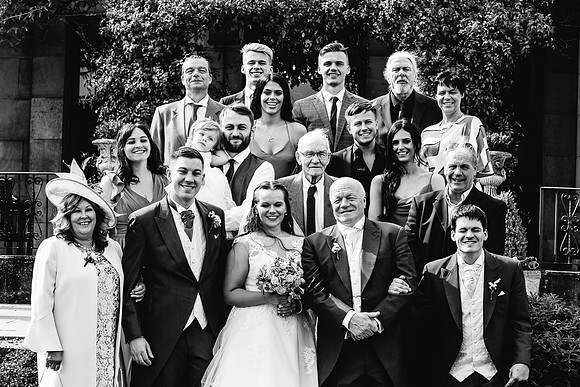 Rookery Hall Wedding Photography - Samantha & Simon-601