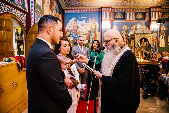 Greek Orthodox Cheristening - Staffordshire Event Photography-125