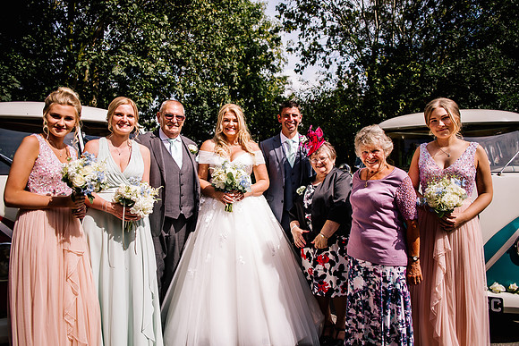 The Oak Tree Of Peover Wedding Photography - Cheshire Wedding Photographer-495