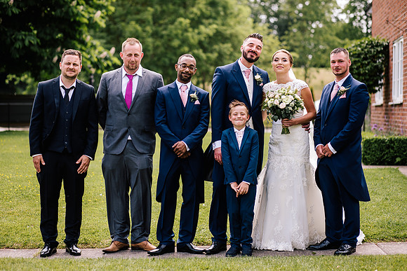 Cheshire Wedding Photography - The Manor House Hotel - Steph & Rich-284