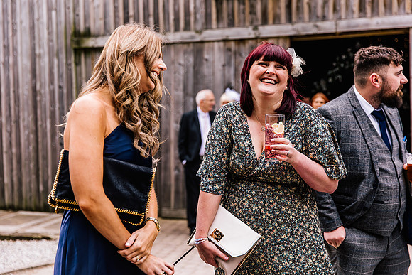 Alcumlow Wedding Barn Photography - Aimee & Mike-234