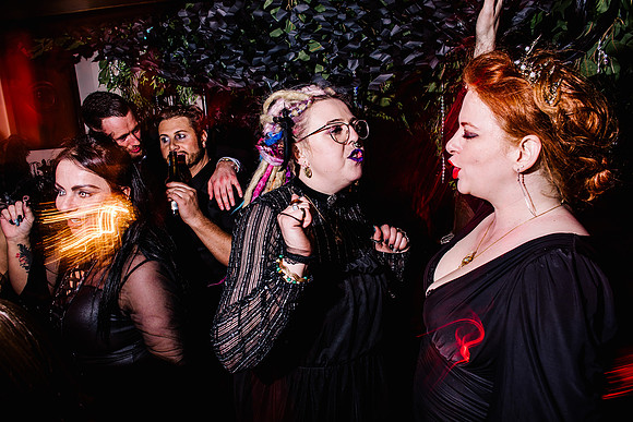 Staffordshire Event Photography - Cringleford Gothic Fairytale New Years Eve Party.-513