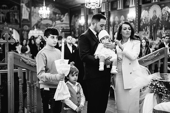 Greek Orthodox Cheristening - Staffordshire Event Photography-348