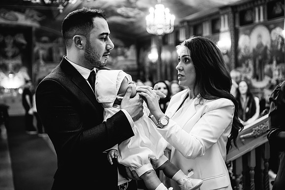 Greek Orthodox Cheristening - Staffordshire Event Photography-351