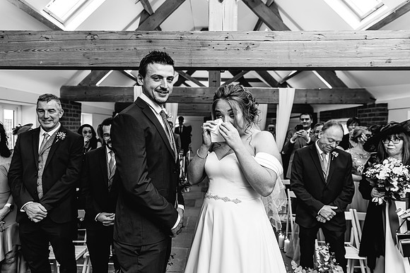 Hanbury Barn Wedding Photography - Hannah & Adam-299