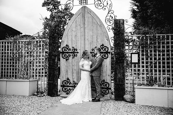 Alcumlow Wedding Barn Photography - Aimee & Mike-719