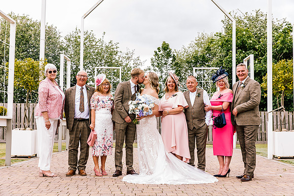 Alcumlow Wedding Barn Photography - Aimee & Mike-459