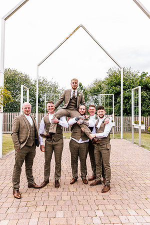 Alcumlow Wedding Barn Photography - Aimee & Mike-528