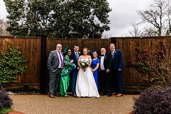 Hanbury Barn Wedding Photography - Hannah & Adam-466