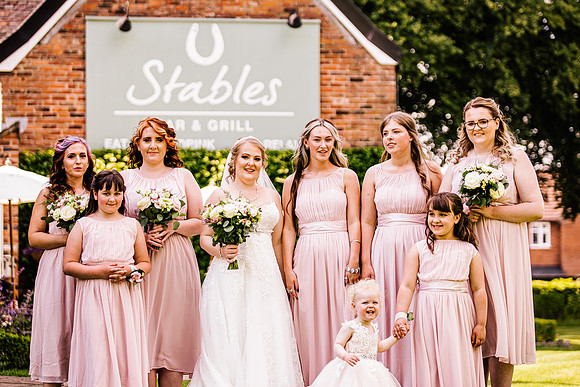 Manor House Hotel - Alsager Wedding - Louise & Jack-482