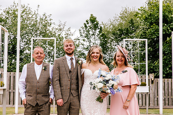 Alcumlow Wedding Barn Photography - Aimee & Mike-468