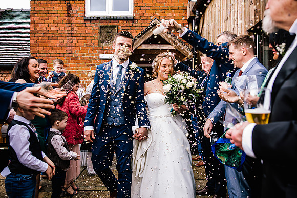 Hanbury Barn Wedding Photography - Hannah & Adam-385