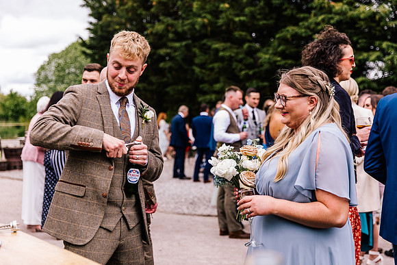 Alcumlow Wedding Barn Photography - Aimee & Mike-434