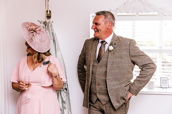 Alcumlow Wedding Barn Photography - Aimee & Mike-198