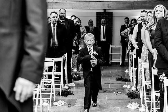 Hanbury Barn Wedding Photography - Laura & Phil-272