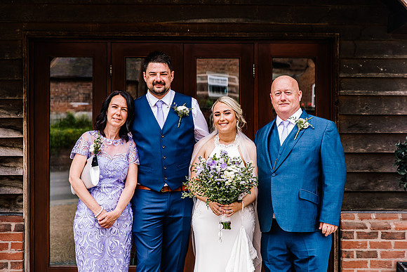Sandhole Oak Barn Wedding Photography - Becky & Sam-331