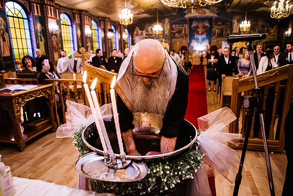 Greek Orthodox Cheristening - Staffordshire Event Photography-241