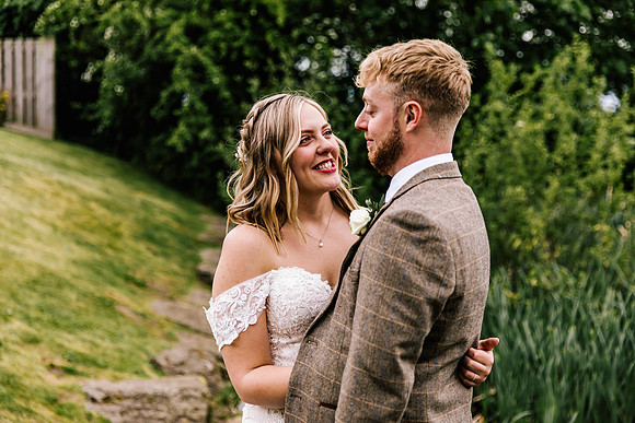 Alcumlow Wedding Barn Photography - Aimee & Mike-684