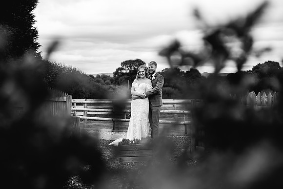 Alcumlow Wedding Barn Photography - Aimee & Mike-697