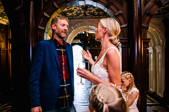 Crewe Hall Reception - Shireen & Paul-60